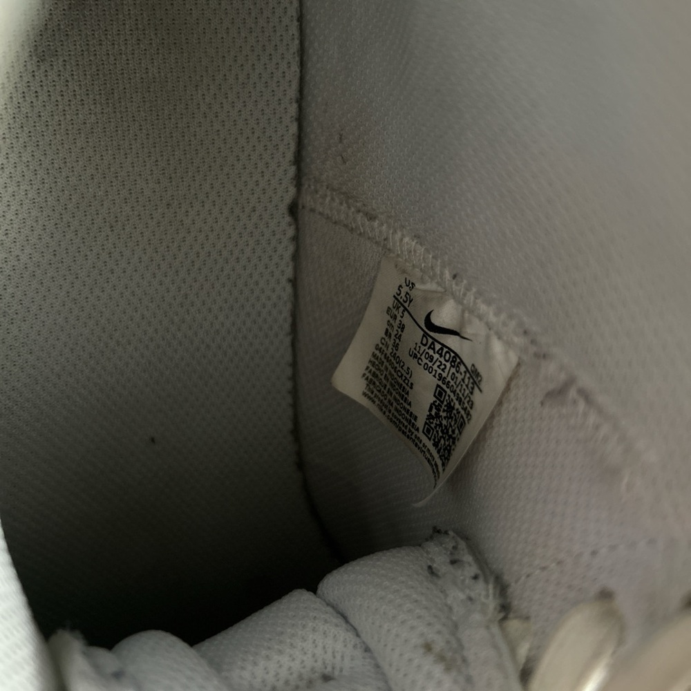 Nike White High-Top Sneakers - Picture 2 of 3